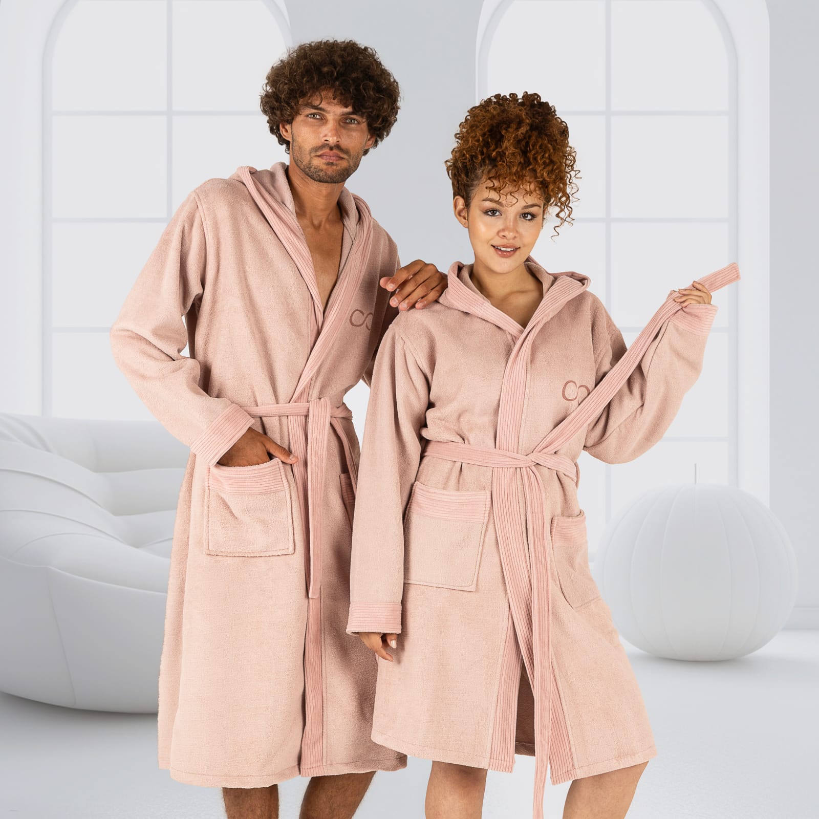 Elegant  men bathrobe
