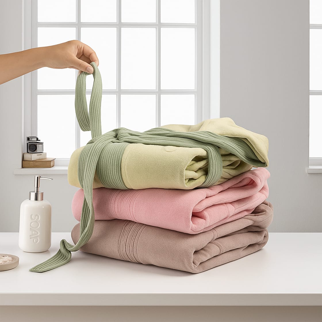 Elegant  Women bathrobe