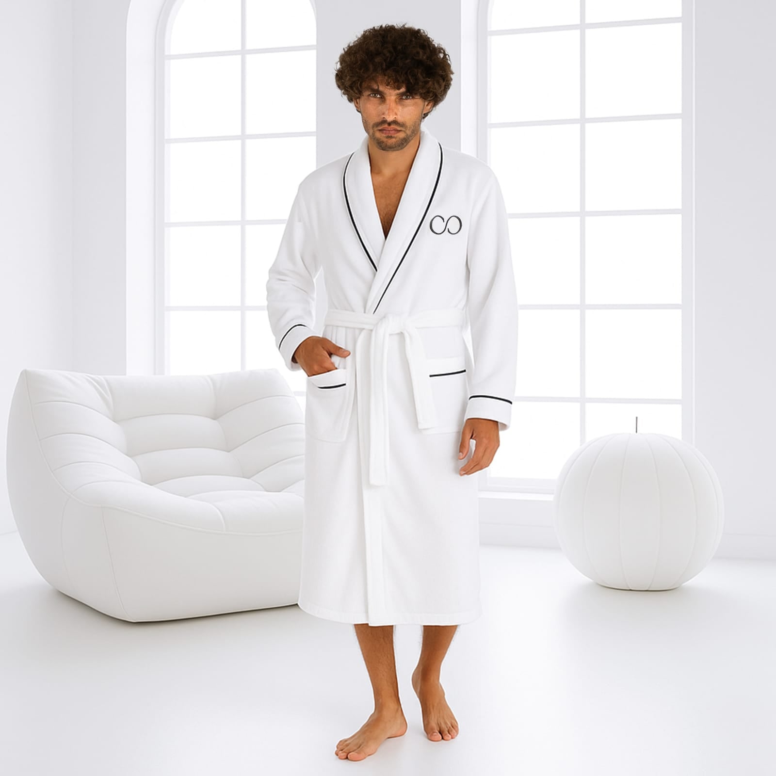 Modern bathrobe