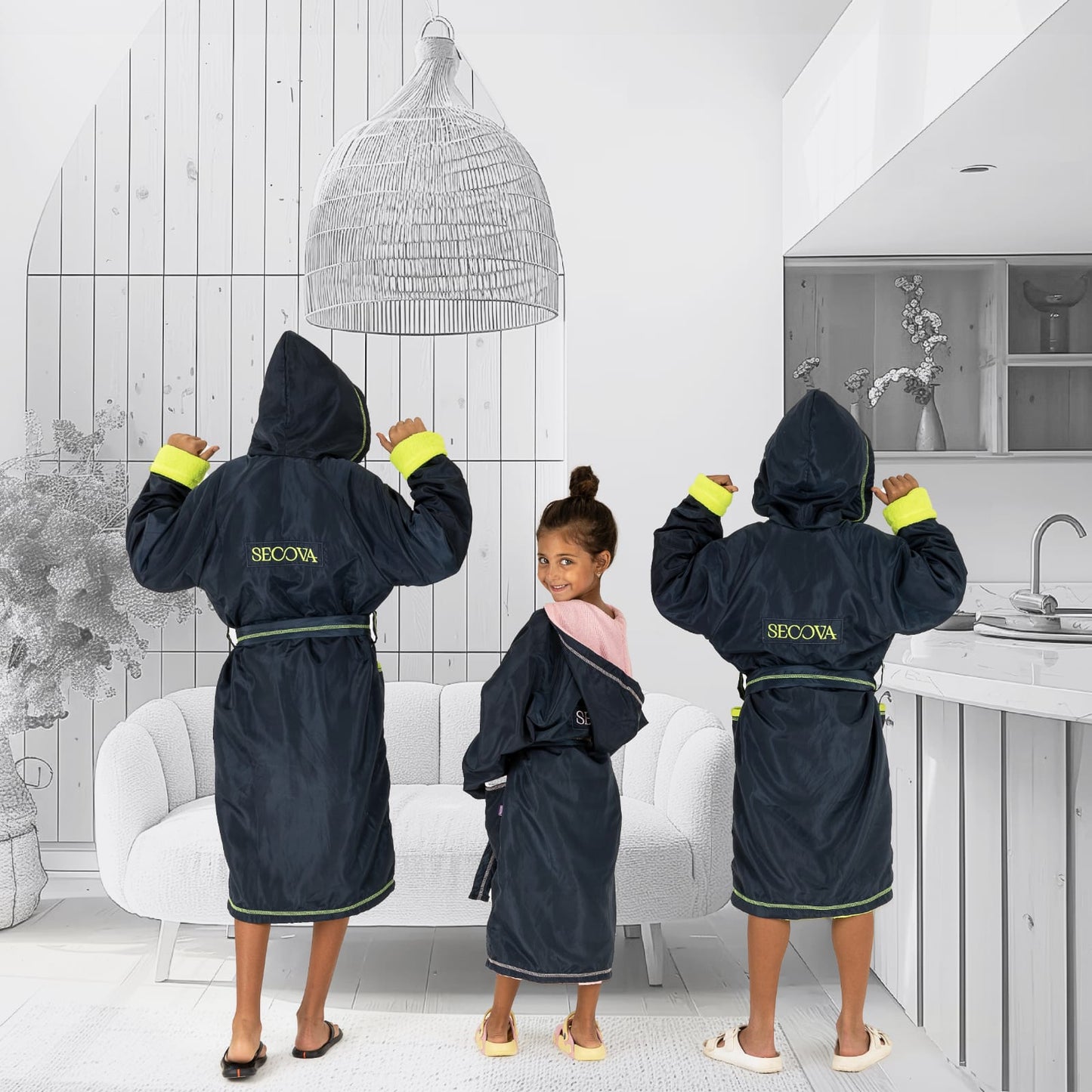 Waterproof Robe — Kids