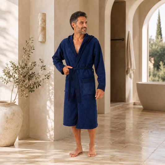 Elegant  men bathrobe